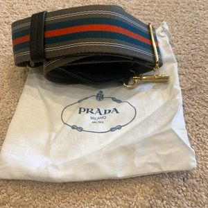 Prada adjustable guitar camera bag strap
